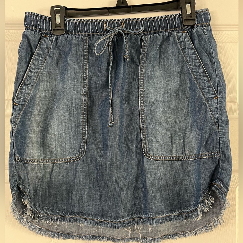 Fringed Anthropologie Skirt
